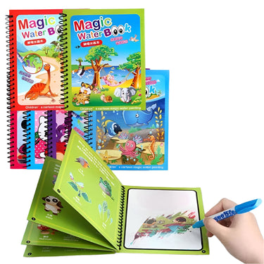 Libro para Colorear Mágico con Agua | Estimula la creatividad y la diversión de jugar - Colorear con agua